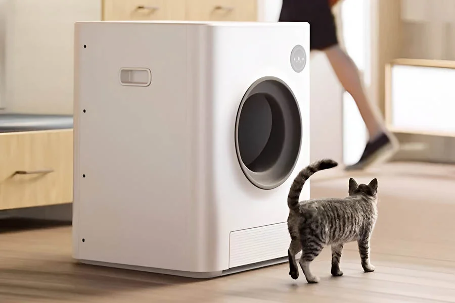 auto cleaning cat litter box